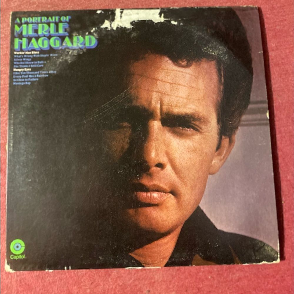 Vintage Merle haggard vinyl